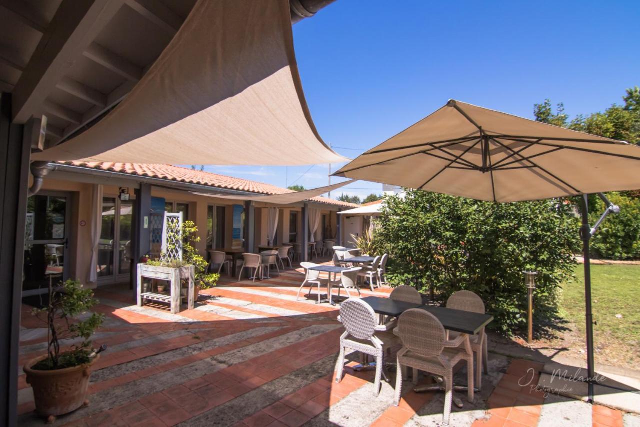 Logis Hotels - Hotel Et Restaurant L'Oceana Лантон Экстерьер фото