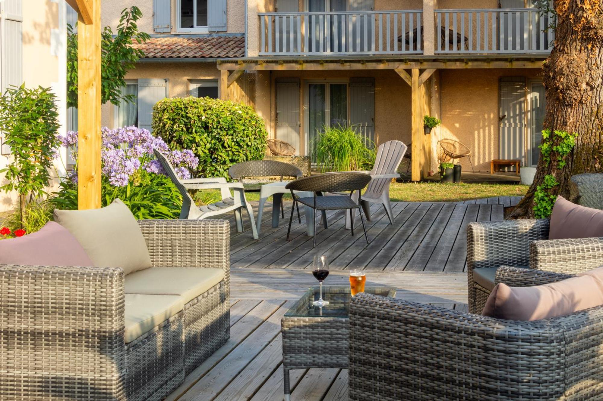 Logis Hotels - Hotel Et Restaurant L'Oceana Лантон Экстерьер фото